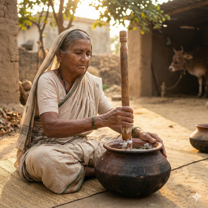 Aura Organics A2 Bilona Cow Ghee – Pure, Lab-Tested Desi Cow Ghee (500 ml) • Bilona Method • Lab Tested